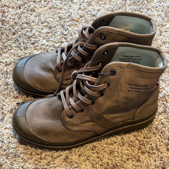 Palladium Dark Brown Boots - Picture 3 of 6